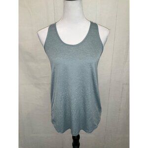 Lululemon Essential Tank Pleated - BUCA (Blue Cast) Racerback Tank Top Size 8